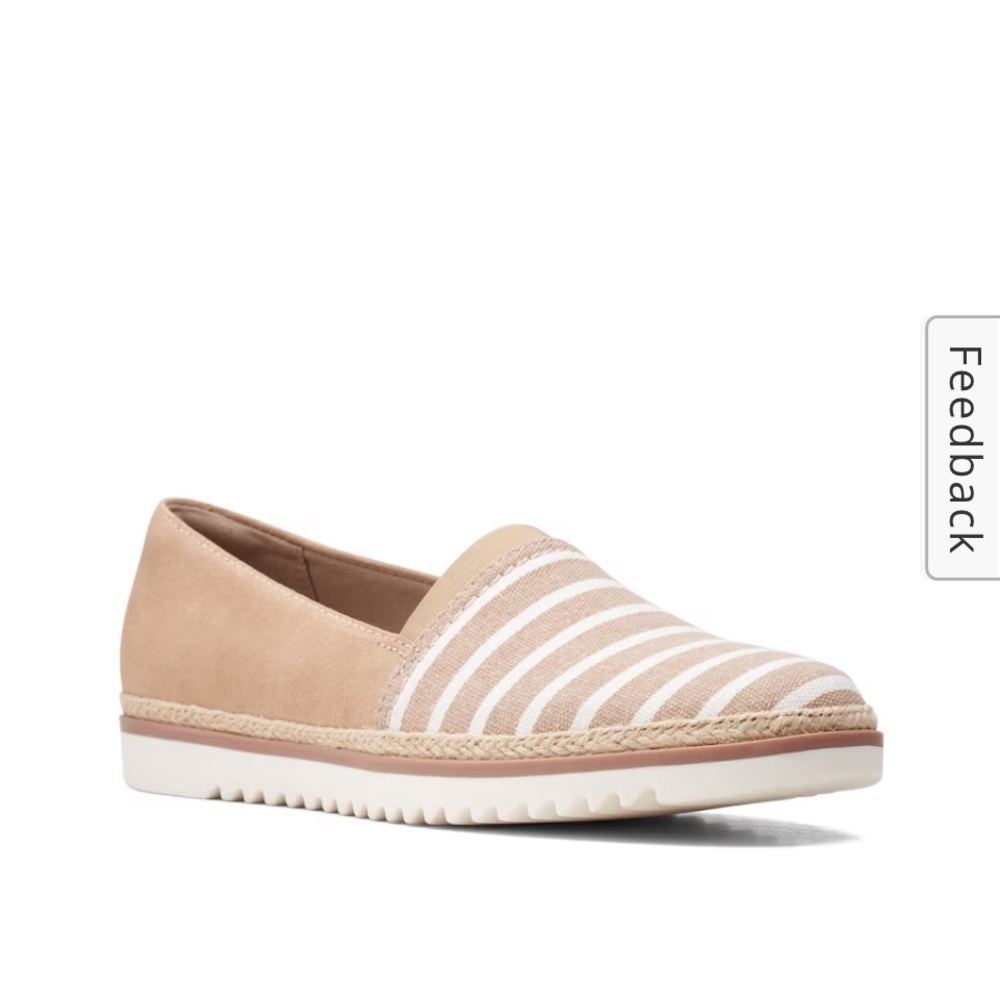 Clarks Serena Paige Espadrille Slip-On new with box
